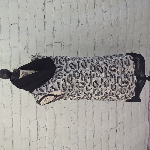 TONI DEBELLIS - Knit Top Sleeveless Gray Black S - Picture 2 of 7